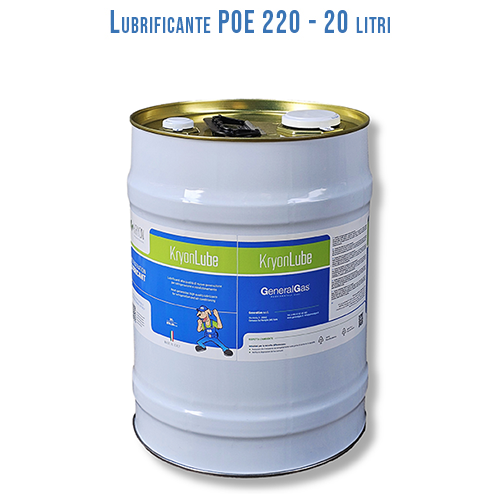 HVACR-Schmiermittel KryonLube POE 220 - Polyolester - Metallkanister 20 lt.