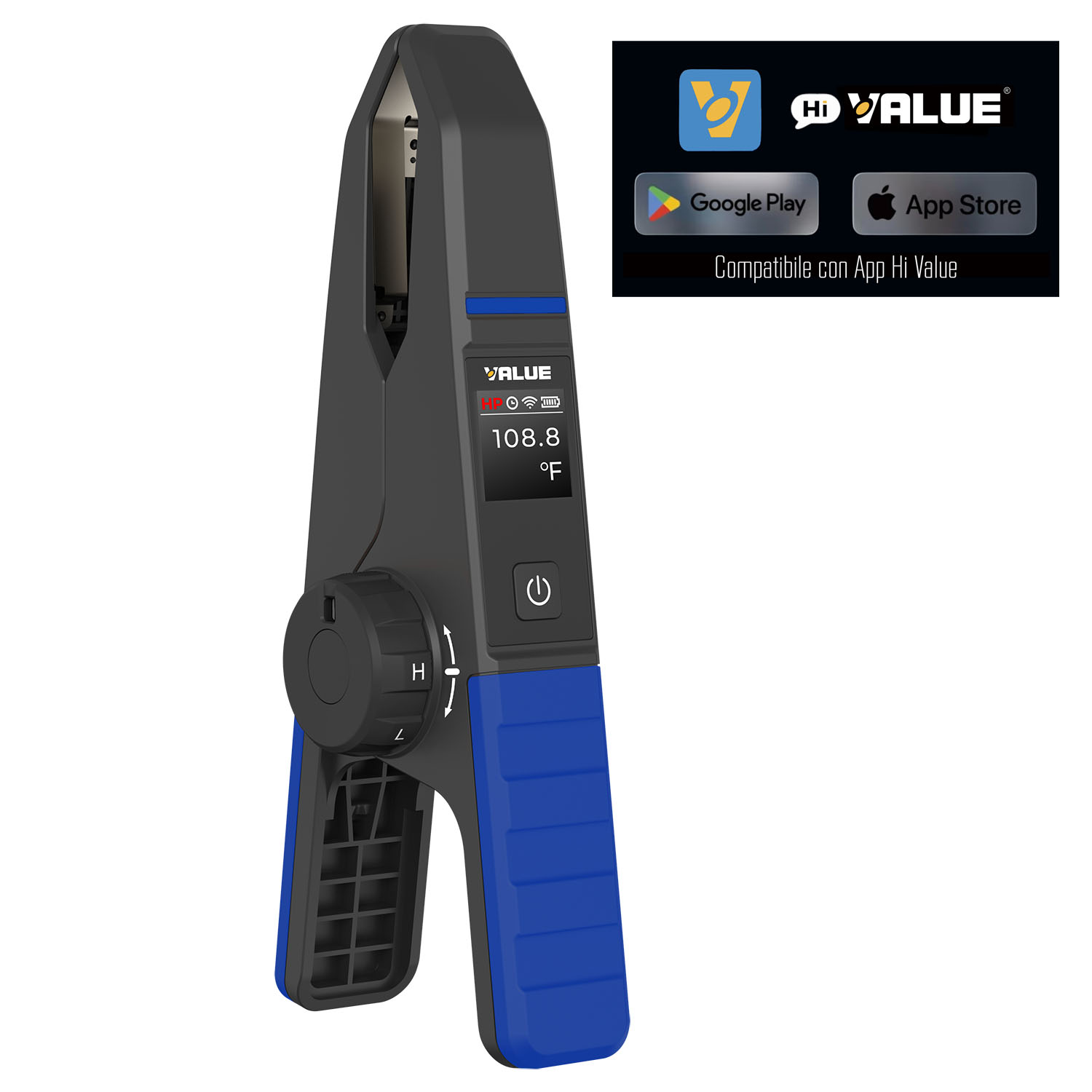 VALUE Temperaturwandler mit Digitalanzeige VSTL