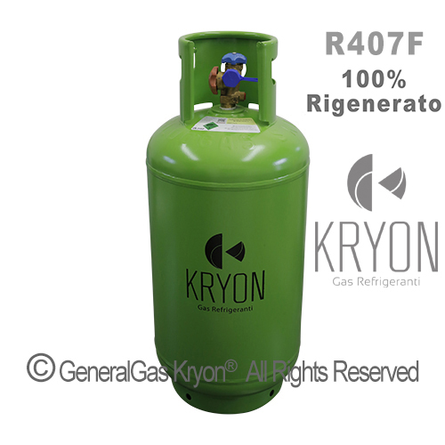 R407F - Regeneriertes Performax® LT (entspricht dem AHRI-700 Qualitätsstandard) in 40-Liter-Flasche – 36 kg - Ventil 21,7 x 1/14